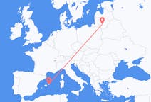 Flights from Kaunas to Mahon