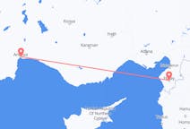 Flyreiser fra Antalya, Tyrkia til Hatay Province, Tyrkia