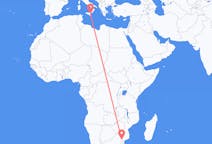 Flyrejser fra Skukuza, Sydafrika til Catania, Italien