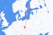Flights from Mariehamn to Brno