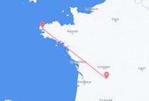 Flights from Brive-la-Gaillarde, France to Brest, France