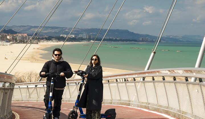 Self-guided panoramic eco tour of Pescara by e-scooter or bike