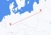 Vluchten van Vilnius, Litouwen naar Frankfurt, Duitsland