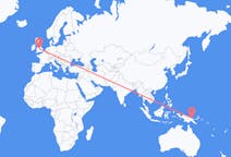 Flüge von Madang, Papua-Neuguinea nach Birmingham, England