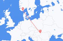 Flyreiser fra Kristiansand, til Debrecen