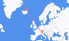 เที่ยวบิน จาก Thorshofn, ไอซ์แลนด์ ไปยัง เวโรนา, อิตาลี