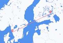 Flyg från Nyslott till Göteborg