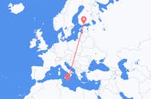 Flights from Valletta to Helsinki