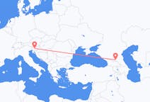 Flights from Ljubljana, Slovenia to Vladikavkaz, Russia