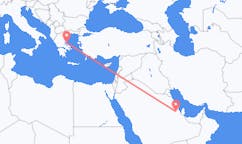 사우디 아라비아 호푸프에서 출발해 그리스 스키아토스로(으)로 가는 항공편