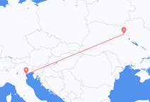 Flyrejser fra Kiev, Ukraine til Venedig, Italien