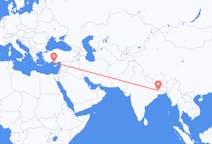 Voli dalla città di Durgapur per Gazipaşa