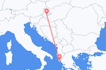 Flüge von der Stadt Hévíz in die Stadt Korfu
