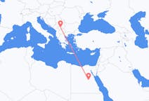 埃及出发地 索哈傑飞往埃及目的地 普里什蒂纳的航班