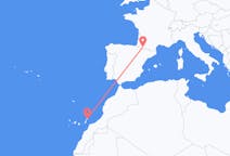 Flyrejser fra Lourdes, Frankrig til Lanzarote, Spanien