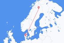 Flights from Gällivare, Sweden to Billund, Denmark