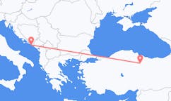 Loty z Tokat, Turcja do Dubrownika, Chorwacja