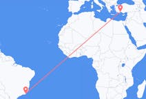 Flyrejser fra Macaé, Brasilien til Antalya, Tyrkiet
