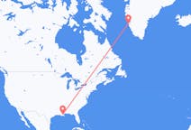 Flyg från New Orleans, USA till Nuuk, USA