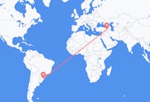 Flights from Porto Alegre, Brazil to Van, Turkey