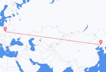 Flyrejser fra Shenyang, Kina til Lublin, Polen