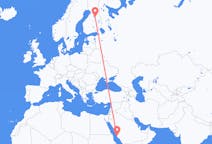 Flights from Jeddah to Kajaani