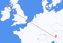Flyg från Derry, Nordirland till Klagenfurt, Österrike
