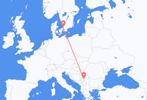 Flyreiser fra Ängelholm, til Kraljevo