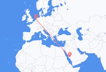 Flüge von Ta'if, Saudi-Arabien nach Amsterdam, die Niederlande