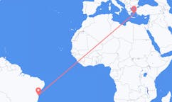 Flights from Ilhéus, Brazil to Naxos, Greece