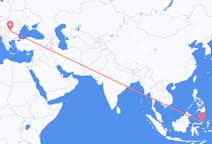 出发地 印度尼西亚万鸦老目的地 罗马尼亚克拉約瓦的航班