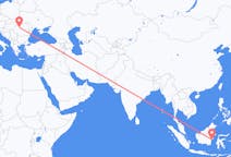 Flyrejser fra Balikpapan, Indonesien til Cluj-Napoca, Rumænien