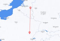 Flyrejser fra Dole, Frankrig til Maastricht, Holland