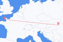 Flyrejser fra Saint Helier til Debrecen