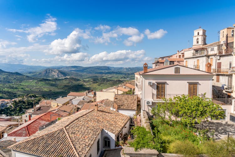 Photo of View of historic Santa Severina located in hilly region of Calabria, Italy.