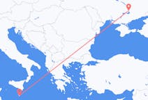 Vluchten van Malta, Malta naar Zaporizja, Oekraïne