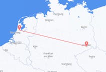 Flyreiser fra Amsterdam, Nederland til Dresden, Tyskland
