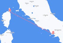 Flyreiser fra Napoli, Italia til Bastia, Frankrike