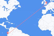 Flights from Santa Rosa Canton, Ecuador to London, England