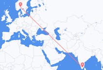 Flights from Madurai to Oslo