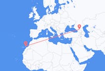 Flights from Nalchik, Russia to Lanzarote, Spain