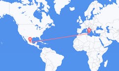 Flyreiser fra Santiago de Querétaro, Mexico til Malta, Malta