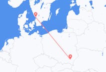 Fly fra Halmstad til Rzeszów