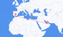 Flights from Abu Dhabi to Málaga