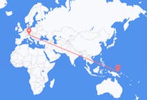 Flights from Manus Island to Innsbruck
