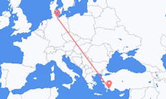 Flyg från Lübeck, Tyskland till Dalaman, Turkiet