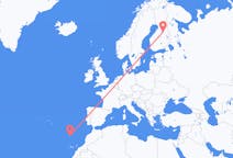 Flights from Funchal to Kajaani
