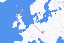 Flights from North Ronaldsay, the United Kingdom to Vienna, Austria