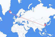Flights from Taizhou to Reykjavík