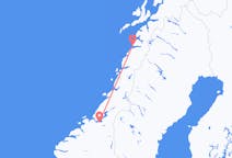 Flug frá Þrándheimi til Bodø